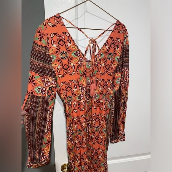 Farm Rio for Anthropologie Clarabella Maxi Floral Dress 🌻 XS - Picture 16 of 16